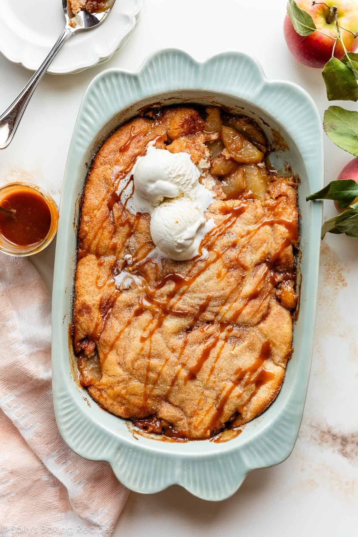 Make Ahead Apple Cobbler: Peel, Freeze, and Serve Easily